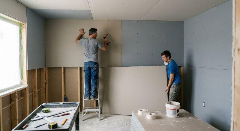 Bathroom Drywalling in Olathe, KS