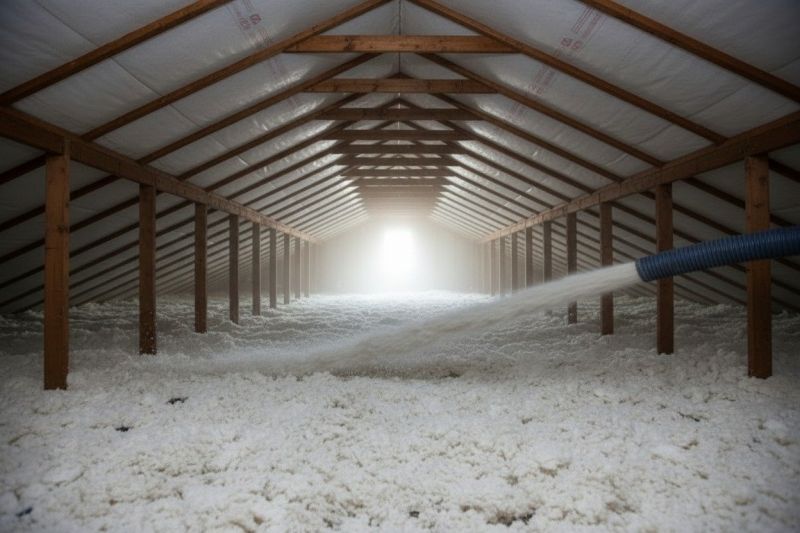 Blown Insulation Installation in Boulder, CO