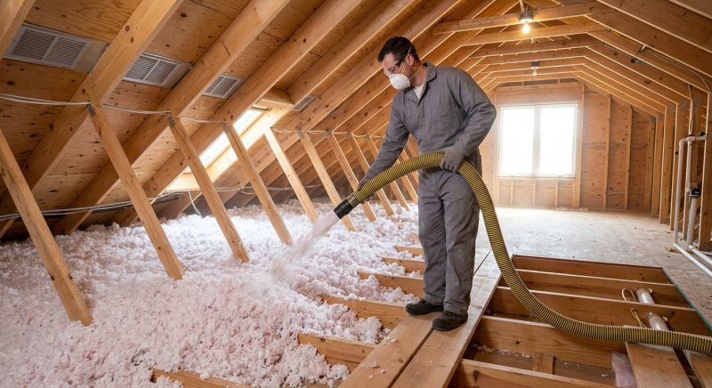 Blown Insulation Installation in Killeen, TX