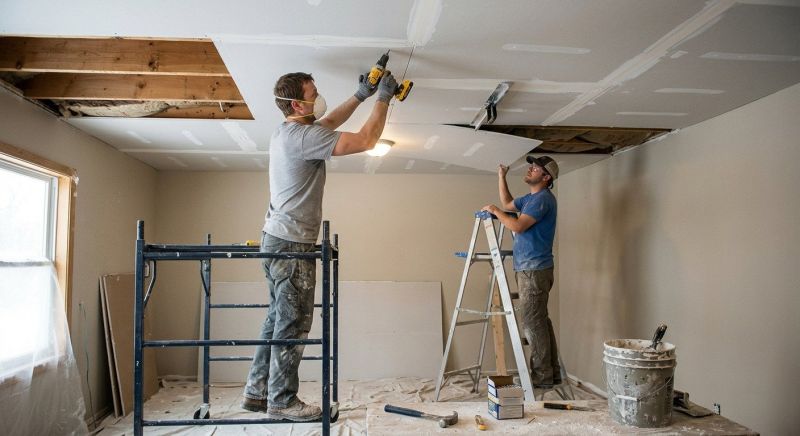 Ceiling Drywall Installation in Denver, CO