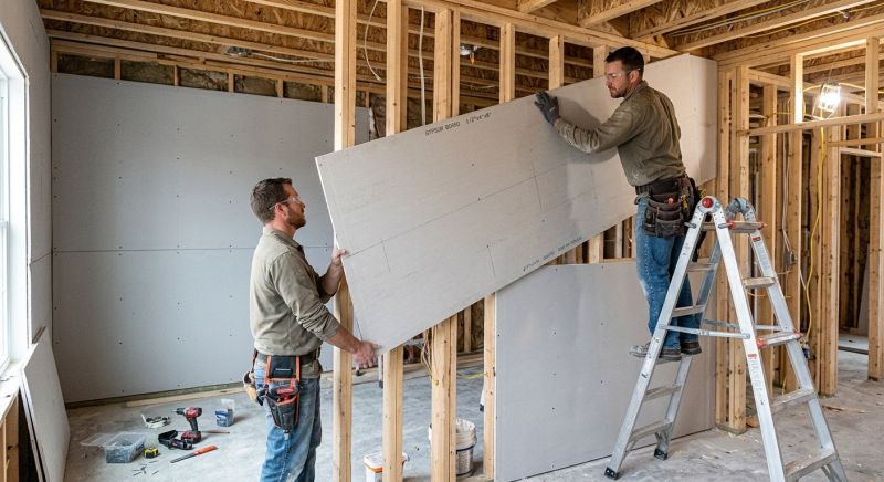 Garage Wallboard Installation in Wilmington, NC