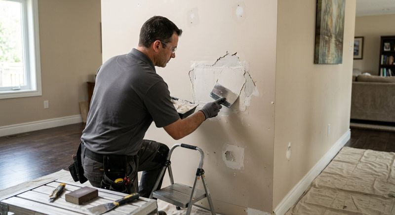 Gypsum Board Repair in Alpharetta, GA