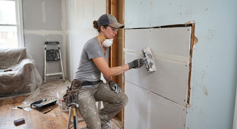 House Drywall Installation in Overland Park, KS