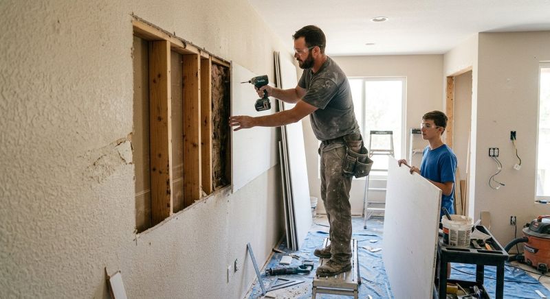 Kitchen Drywall Installation in Denver County, CO