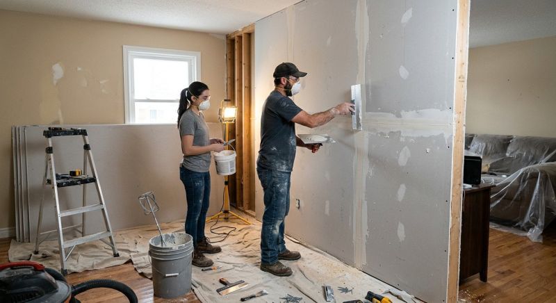 Residential Drywall Service in Olathe, KS