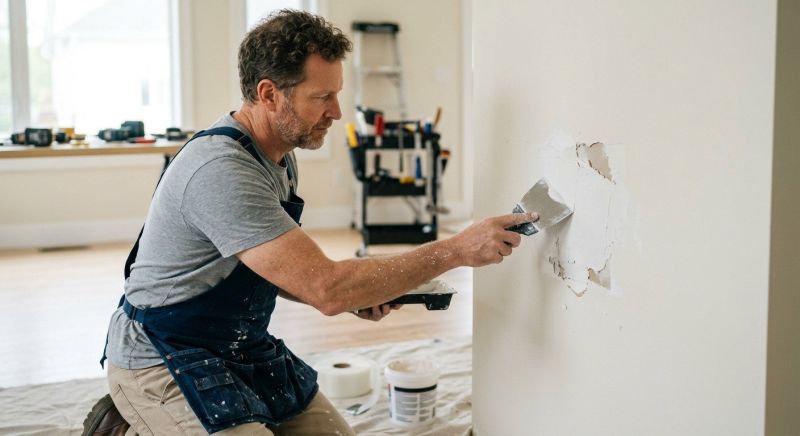 Wall Hole Repair in Conroe, TX