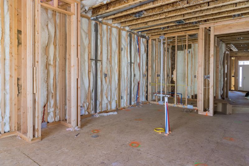Wall Insulation Installation